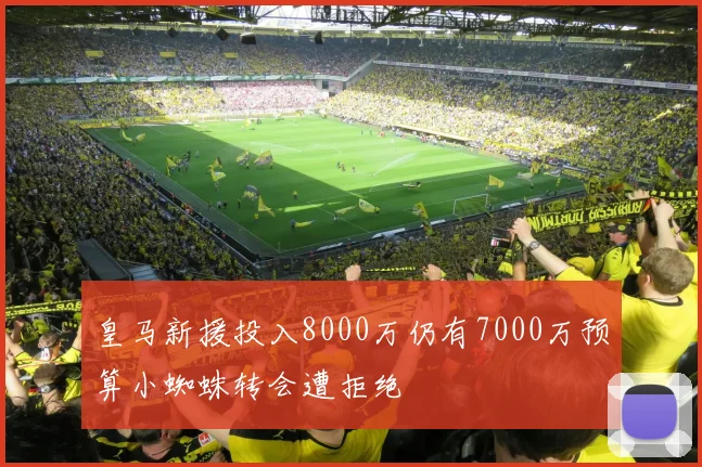 皇马新援投入8000万仍有7000万预算小蜘蛛转会遭拒绝